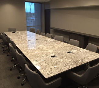 Granite Boardroom Table