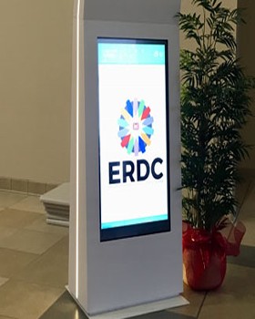 USACE ERDC Center Information Display